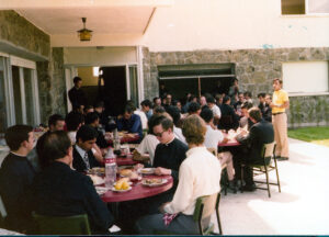 Julio de 1974: Primer Cursillo internacional de jóvenes del Regnum Christi en Reajo del Roble (Madrid)