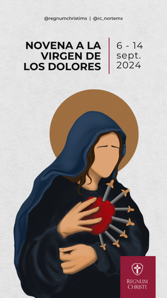 Portada Novena a la Virgen de los Dolores