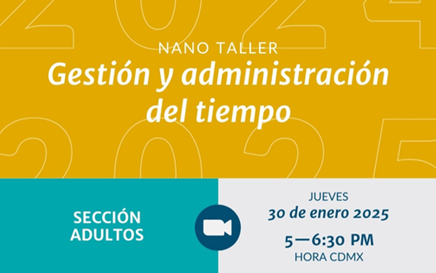 Gestión y administración del tiempo (adultos)